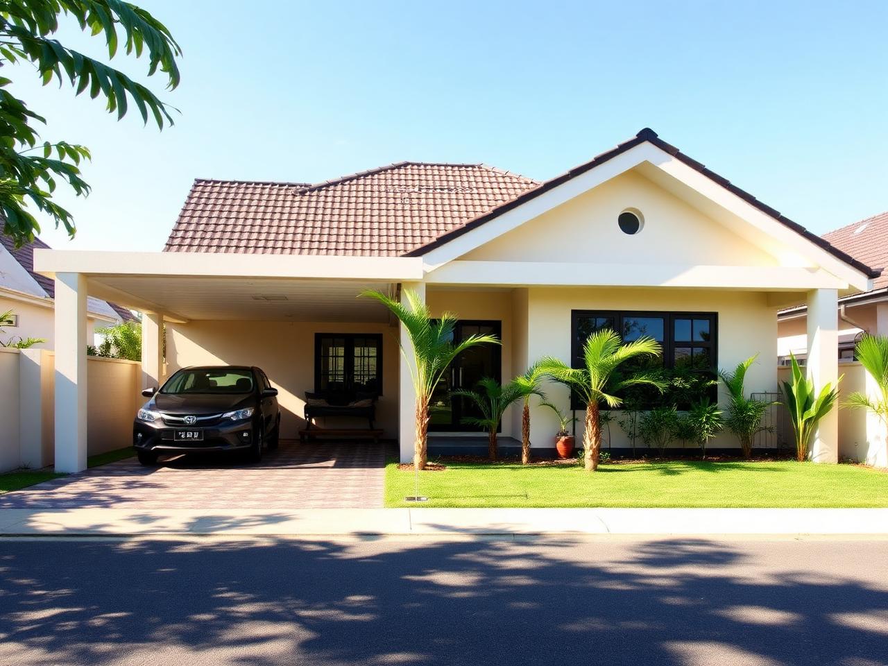 Rumah contoh di Kraton Regency